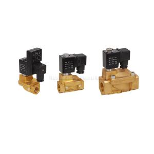 China PU225 pilotent la vanne électromagnétique actionnée, soupape de commande pneumatique de C.C 12V supplier