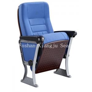 Aluminium Alloy Legs Church Auditorium Seating Folding Fabric Theater Seating Chairs