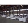 China High capacity PVC WPC decking floor extrusion line with laminating film surface treatment with conic twin scerw extruders wholesale