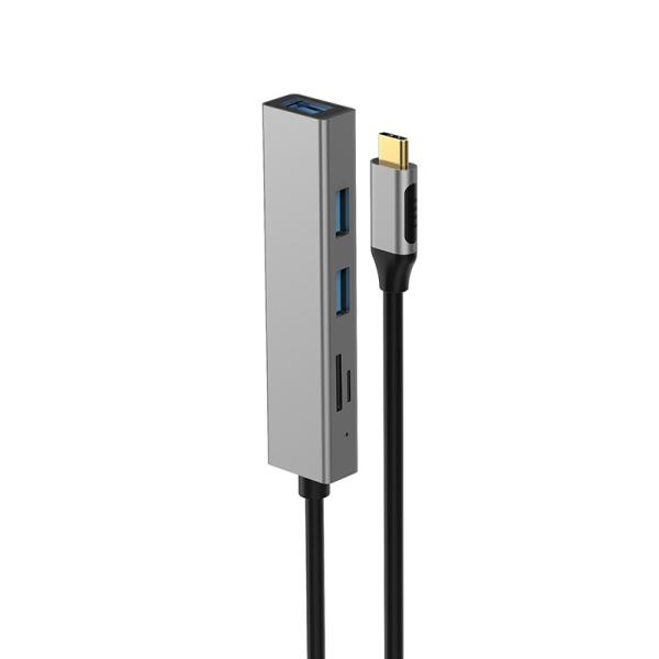 USB3.0 Type C Multi Port 5 In 1 HUB With SD TF Card Reader Combo