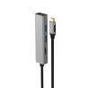 China USB3.0 Type C Multi Port 5 In 1 HUB With SD TF Card Reader Combo wholesale