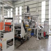 China PLA Plastic Sheet Extrusion Machine PLA Blister Sheet Production Twin Screw Extruder on sale