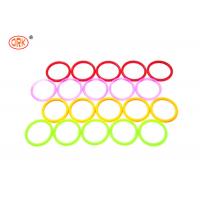 China Food Grade 240C High Temperature Silicone O Ring Seal Gasket Transparent Clear Color on sale