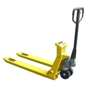 China 2ton 6ton Manual Weighing Pallet Truck Scale With Electronic Scale wholesale