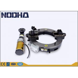 China Split OD - Mounted Pipe Cutting And Beveling Machine With Electric Driven lightweight supplier