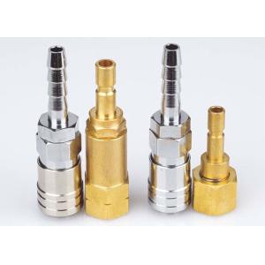 China Tipo coreano acoplamento pneumático da liberação rápida, conectores pneumáticos folheados a níquel de LSQ-DD supplier
