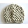 Custom OEM Hand Knit Hats Handmade Baby Beanies Crochet Caps and Photo Props for