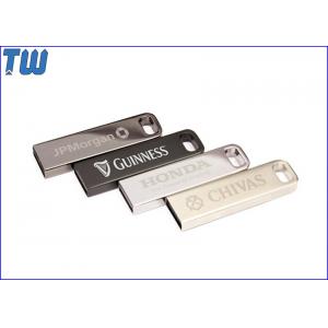 China Bulk Long Metal Stick 1GB Pen Drive Slim Rectangle Cool Disk Device supplier