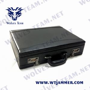 25W Suitcase Uav Anti Drone Jammers WIFI 2.4G 5.8G GPS Drone Scrambler