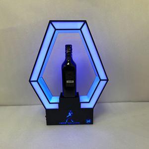 Attractive Illuminated Bottle Presenter VIP Night Club LED Champagne Bar Bottle Glorifier