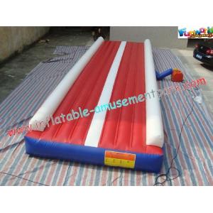 China Customized Inflatable Sports Games , Commercial Inflatable Tumble Track Mat supplier
