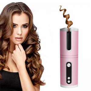 China Portable Auto Rotating Wireless Hair Curler USB Rechargeable Multifunctional supplier