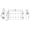 High Isolation 2 Way Splitter Combiner 1800 MHZ Frequency Band Low PIM Adapters