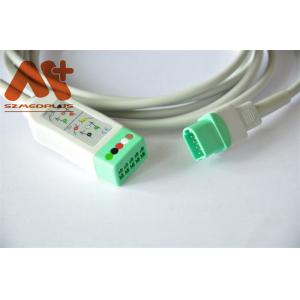 China Cabo compatível 2.5M do tronco de Datascope Mindray ECG 0012-00-1745-01 supplier