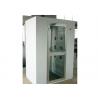 Automatic Blowing Cleanroom Air Shower Wind Speed 20~28 M/S Time Adjustable