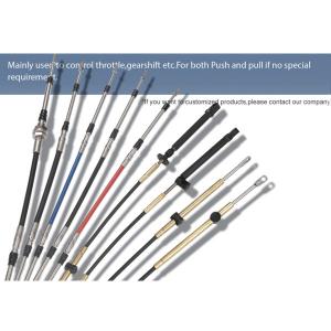 China Marine Engine Push Pull Control Cable Boat Steering Outboard Engine Cable supplier