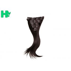 China Clip On Synthetic Hair Extensions supplier
