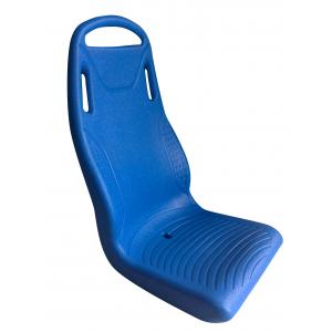 Boat  Plastic Bus Seats ABS Material Lightweight Space Saving Fixed Back
