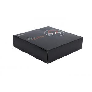 China Black Coated Paper Magnet Folding Custom Hat Boxes With Logo Rectangle supplier