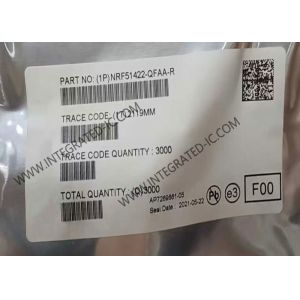 China NRF51422-QFAA BT IC Bluetooth Low Energy SoC with 256kB Flash 32kB RAM and -96dBm Sensitivity for Wireless Applications wholesale