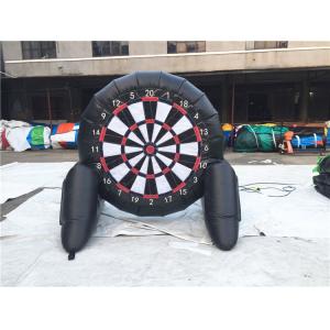 0.55mm PVC Tarpaulin Inflatable Interactive Games / Inflatable Dart Board