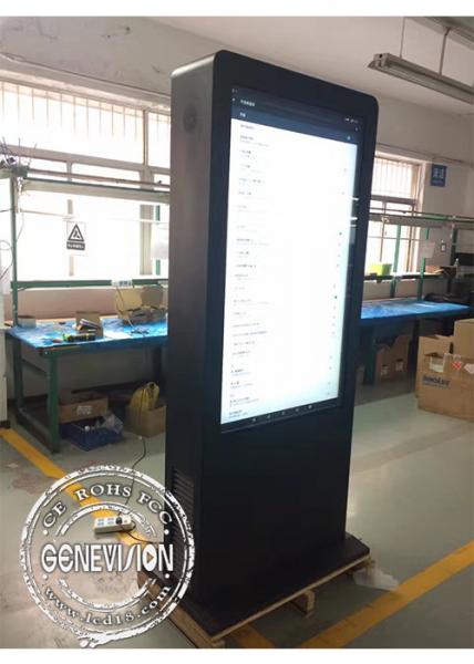 2000cd/m2 55 Inch Nano Touch Vertical Digital Signage