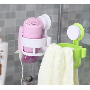 China Green ECO Friendly Hair Dryer Holder Plastic Bathroom Sets With LFGB FDA supplier