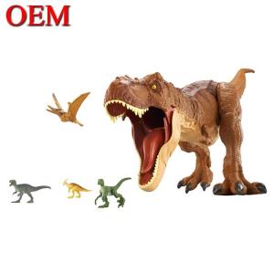 Custom figure toy manufacturer oem Super Cool Dinosaur Play Figure 3D Model Toy vinyl toy custom