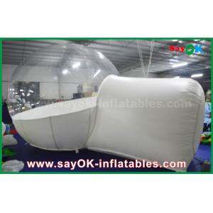2 Man Inflatable Tent Giant Transparent White Inflatable Bubble Tent For Camping / Rent / Promotion / Advertising