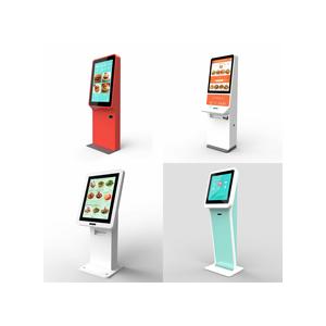 Custom NFC Restaurant Self Ordering Kiosk With Lcd Touch Screen