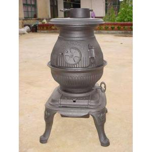 Waterproof Cast Iron Garden Chimney / Cast Iron Wood Burning Stove