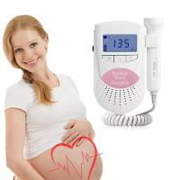 China Heartbeat Baby Monitor Pocket Intelligent Fetal Doppler Heart Monitor on sale