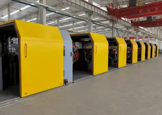 サントレック スキップ型 PC型ワイヤストランディングマシン 合成型ダイと100セット/年 プレストレスのワイヤストランディングの生産能力