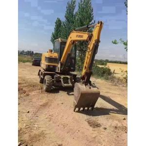 Second Hand Hyundai 60WVS Excavator Original Out Paint Low Working Hours