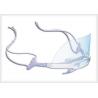 China Transparent Eyebrow Tattoo medical Sanitary Plastic Mouth Cover Mask Reusable wholesale
