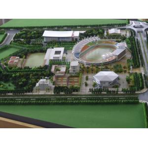 China Architectural Model of a Sports Complex with Stadiums, Courts, and Landscaped Areas for Presentations wholesale