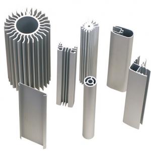 China heatsink part in aluminum by extrusion cnc machining turning milling supplier