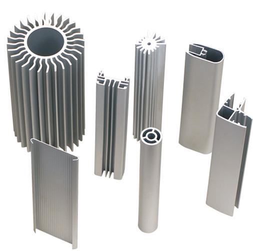 heatsink part in aluminum by extrusion cnc machining turning milling