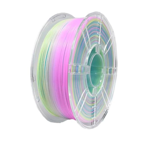 1000g de filamento de PLA 1.75mm Impresión 3Dinf Filamento Brillante Filamento de arco iris PLA+ para solicitud personalizada