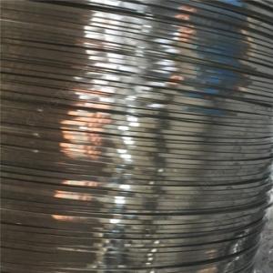 Soap Coated Stainless Steel Flat Wire Flat Metal Wire For Binding Carbon