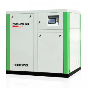 DHH 22kW Food Grade Oil-free Screw Air Compressor 30HP Medical Air Compressor