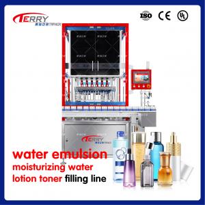 China SUS304 Auto Dose Adjustment Cosmetic Lotion Filling Equipment supplier