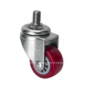 Edl Mini 1.5" 35kg Threaded Swivel TPU Caster 26315-83 Made to Order and Customizable