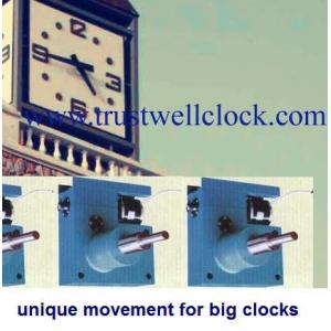 China GPS base four 4 face tower building clocks and movement supplier