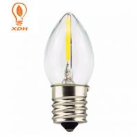 China E14 E12 LED Night Light Bulb Edison Chandelier Bulbs C7 220V 2W on sale