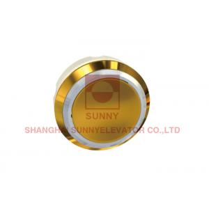 China Lift Push Buttons Mirror Stainless Steel Surface With Titanize supplier