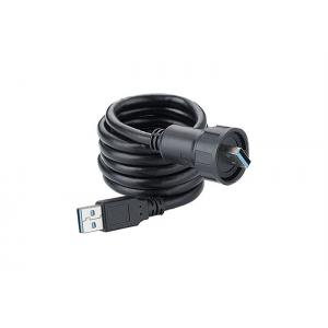 Rohs Panel Mount USB Connector 1.5A Plastic Plug Connector