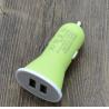 2018 hot selling trumpet matt car charger dual usb for iphone for samsung mobile