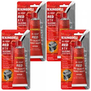 Red RTV Silicone Gasket Sealant Sealer Waterproof Chemical Resistant