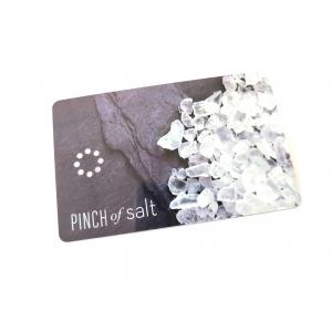 China Printing Hole Punched Die Cut PVC Business Cards / Plastic Key Tags supplier